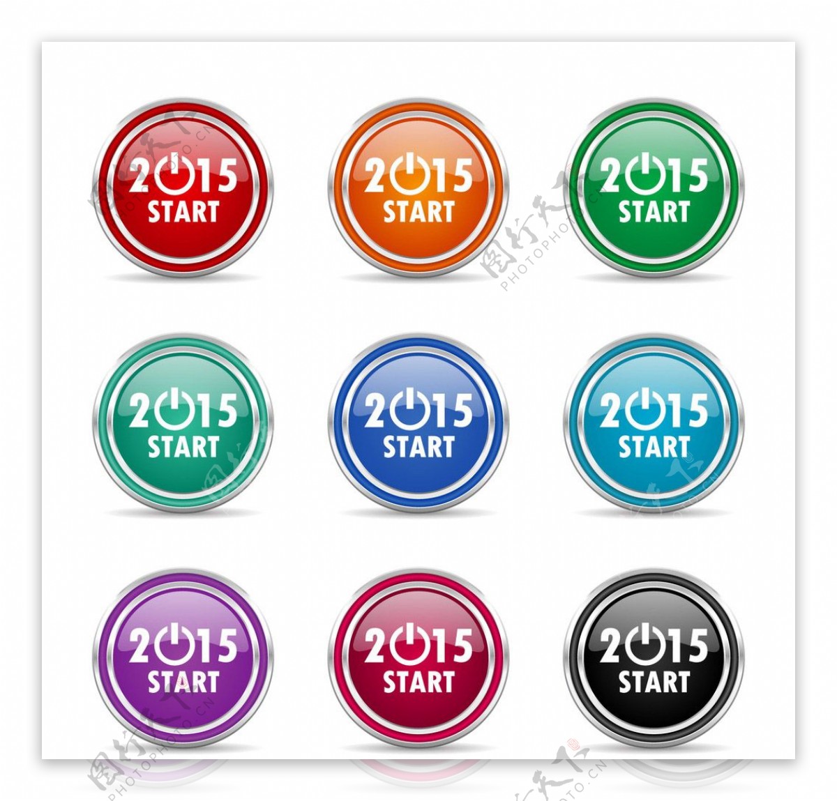2015年羊年按钮