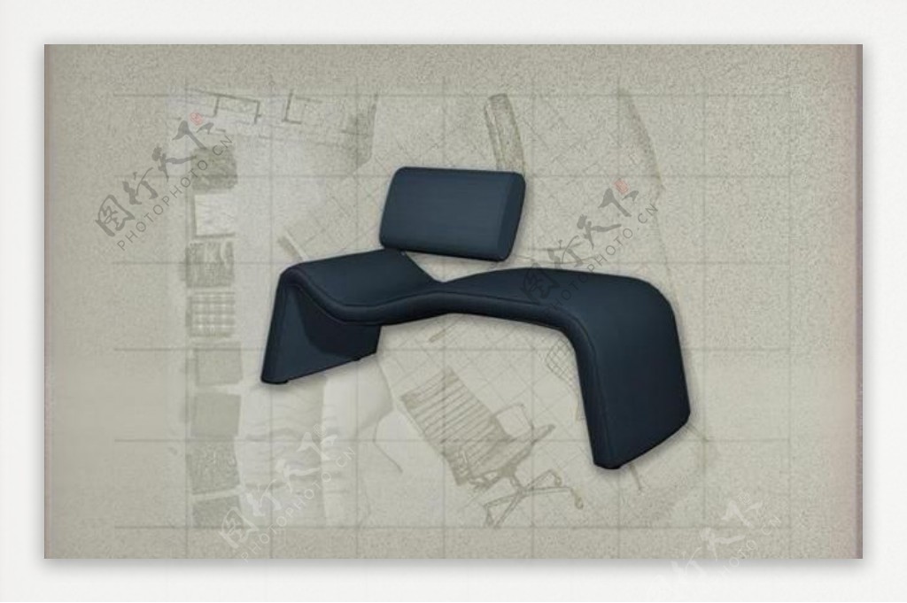 现代主义风格之沙发3D模型沙发021