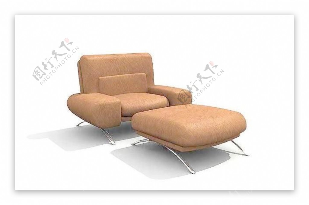 品牌家具MUSTERRING3DMAX模型MUSTERRING005创意沙发