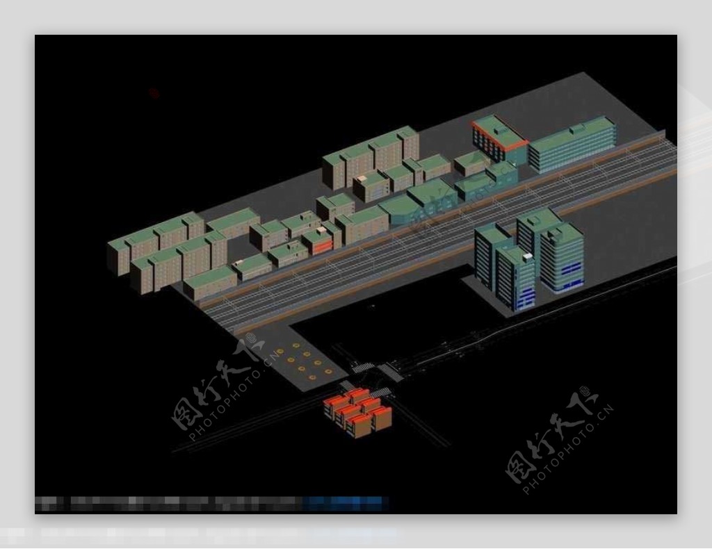 城市规划建筑模型