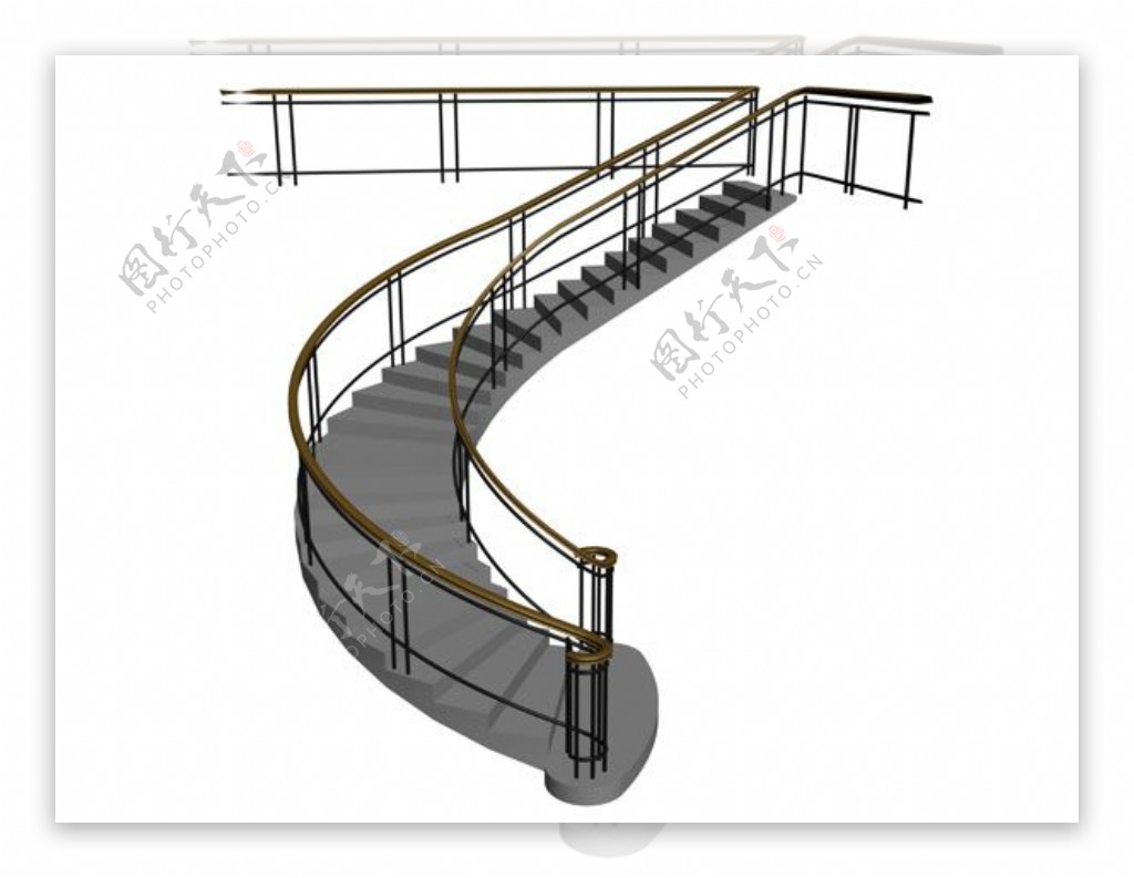 楼梯模型图