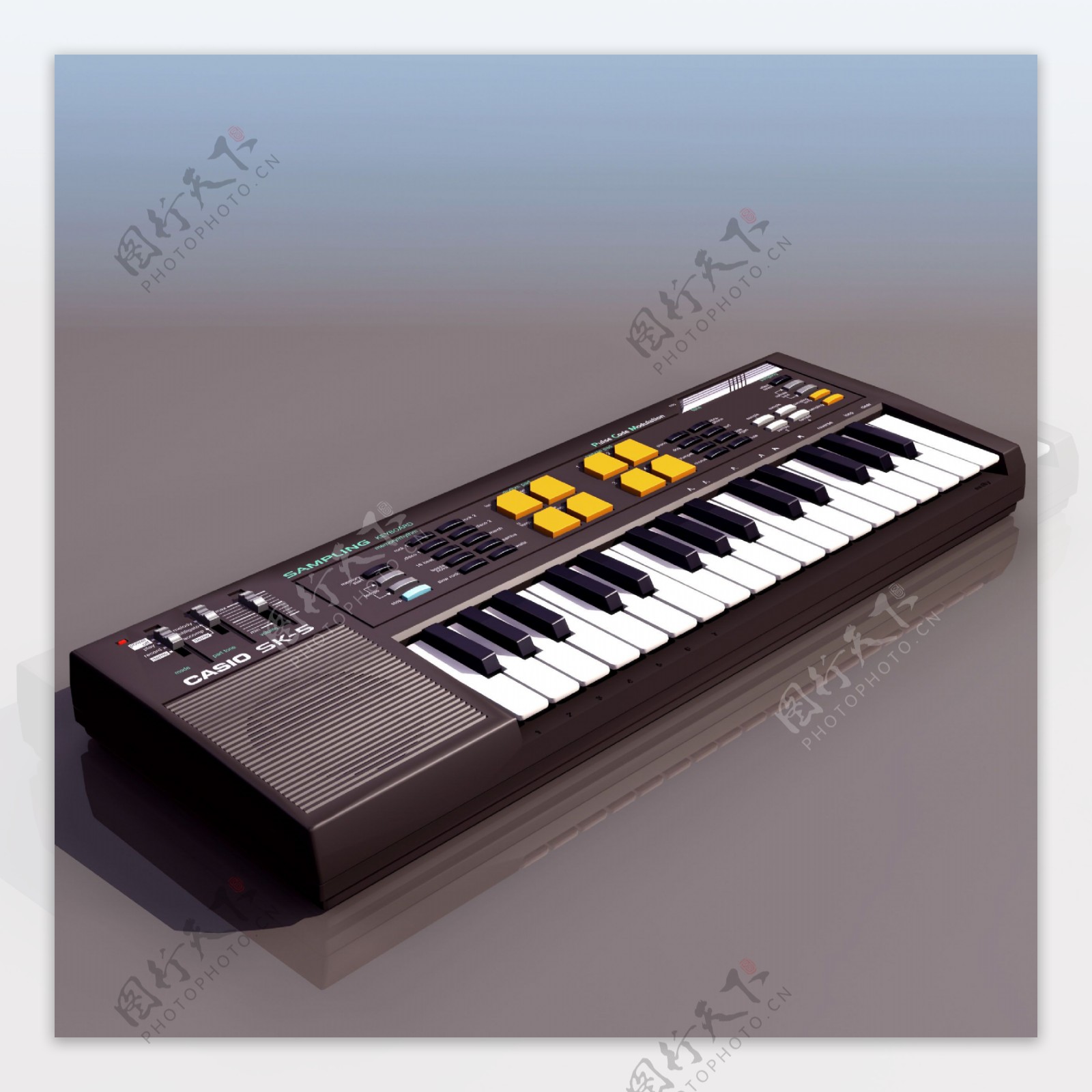 KEYBOARD电子琴模型01