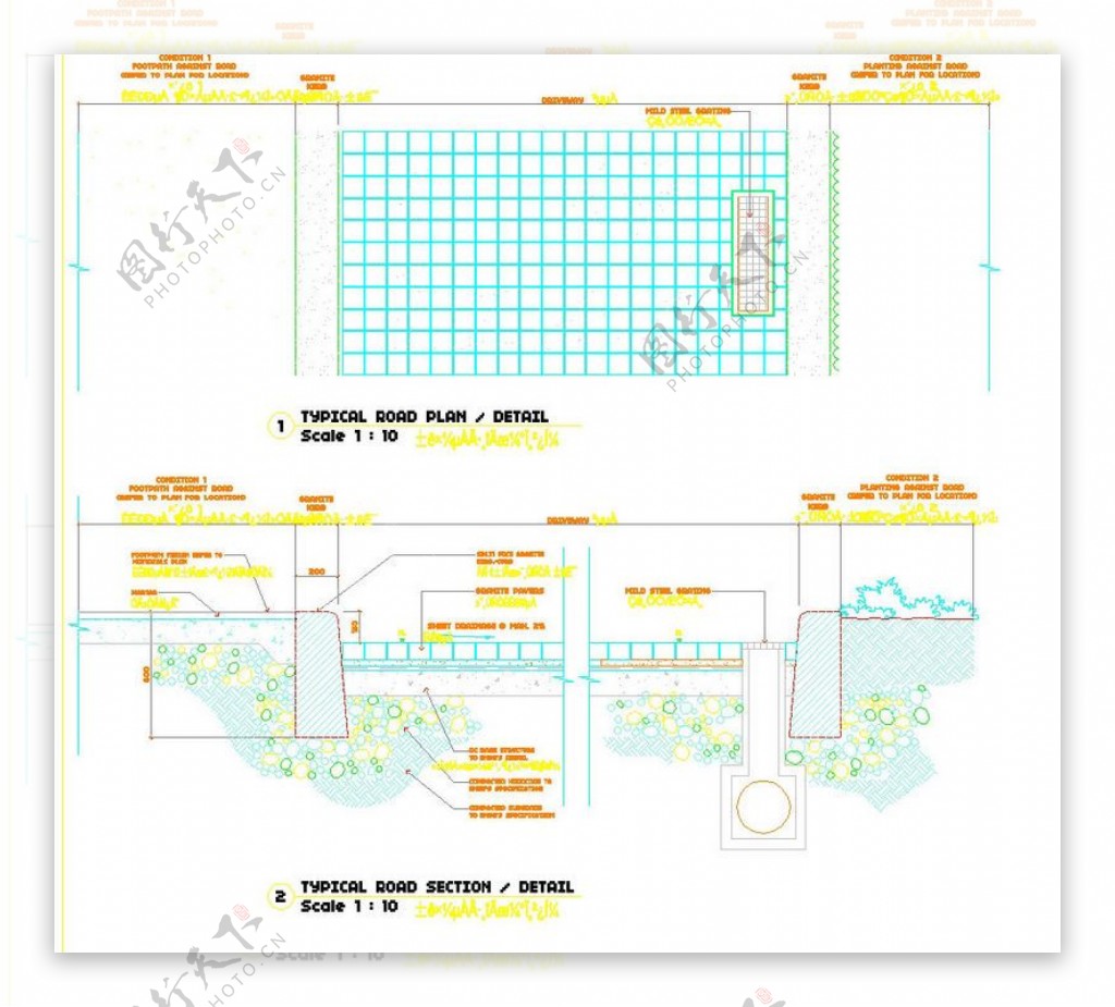 海华发商业城cad建筑图纸