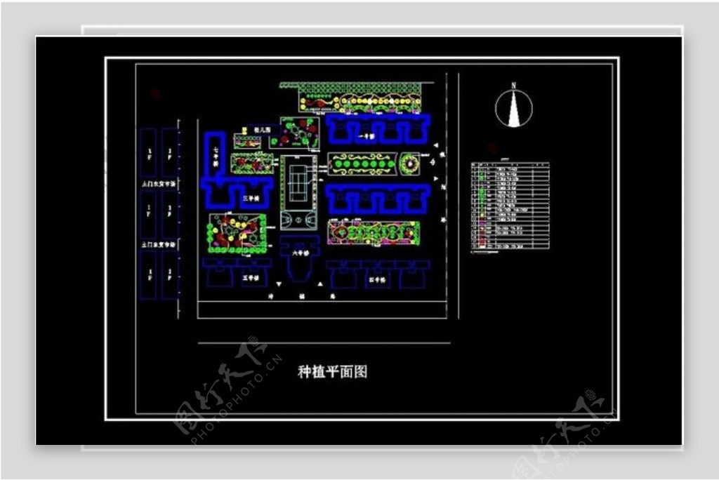 种植城市景区CAD图