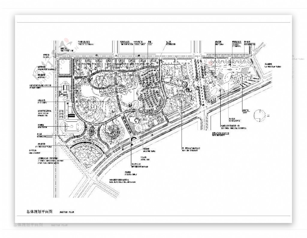 住宅区cad图纸