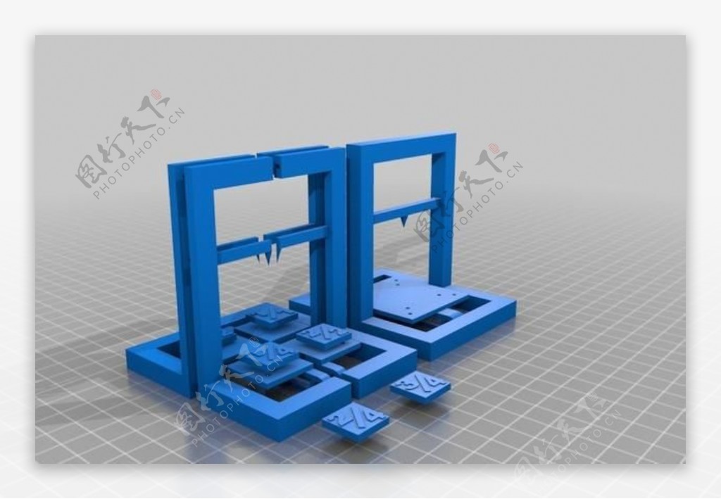 分数的学习工具3D打印机