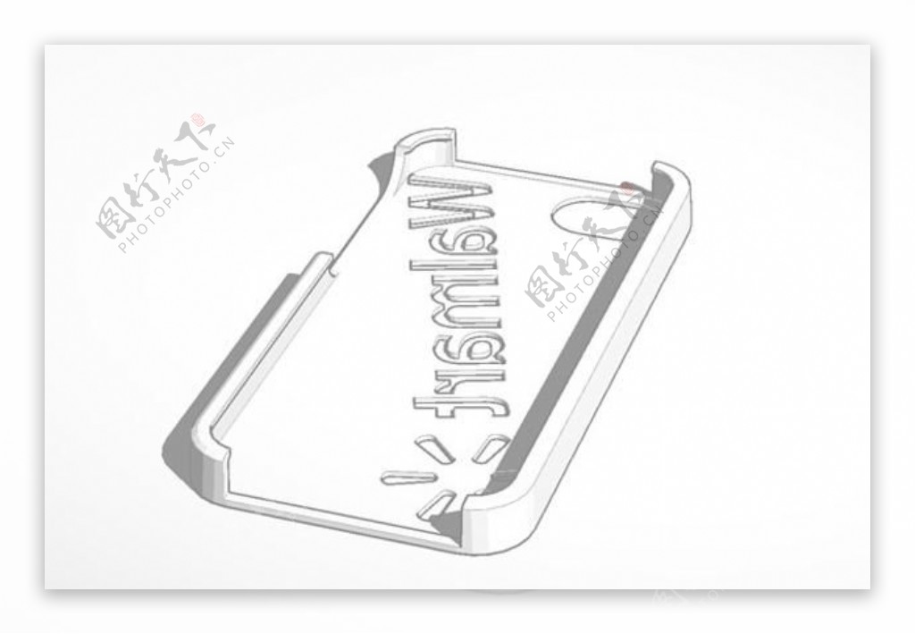 iPhone5沃尔玛logo案例盖
