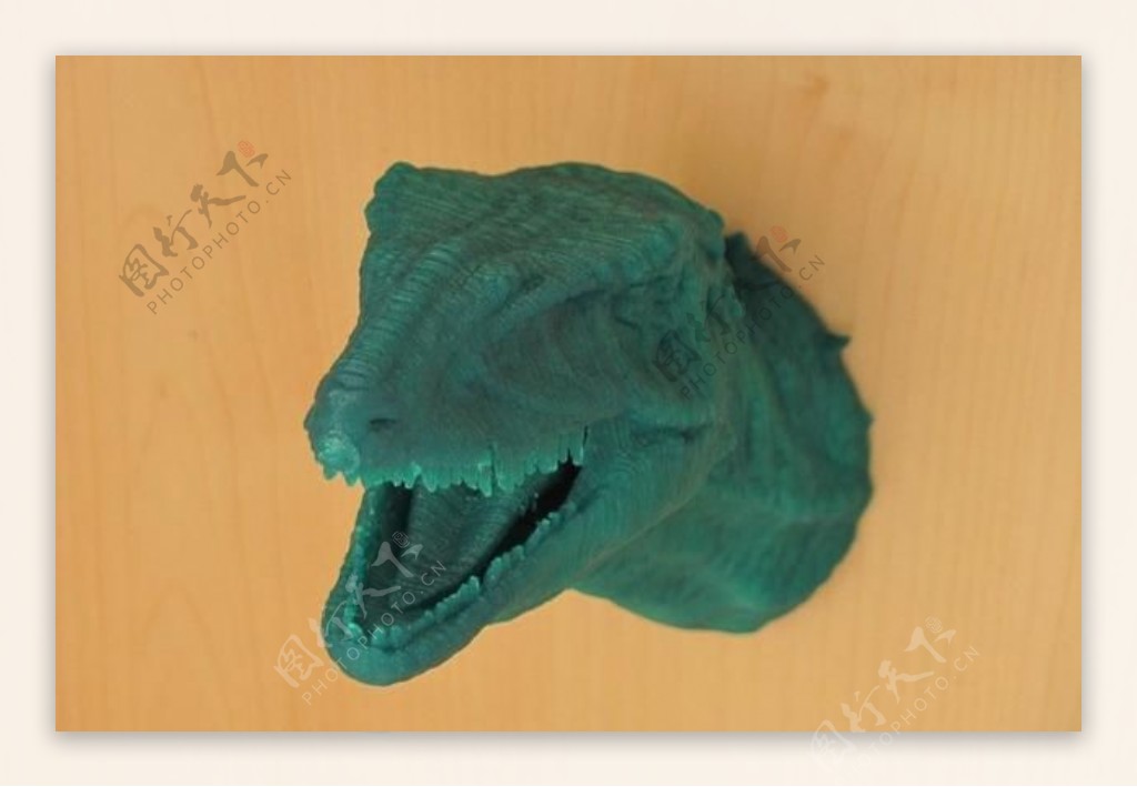 班卓琴的恐龙的头