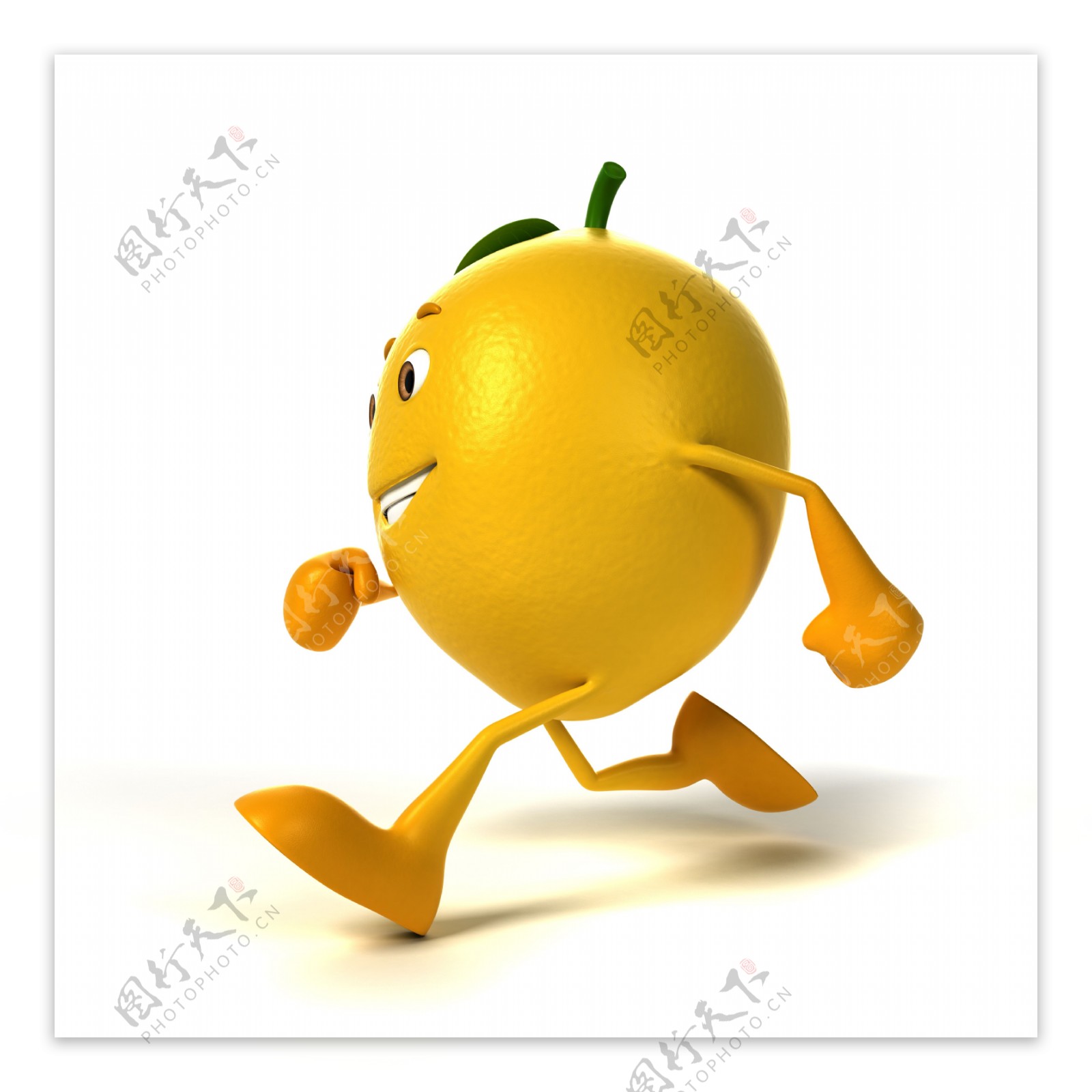 黄色柠檬小人