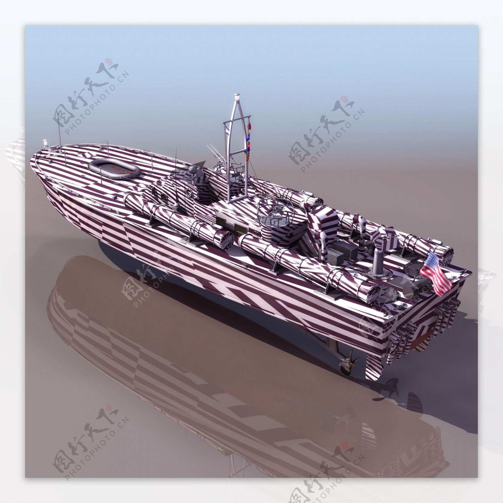 PT109船模型08