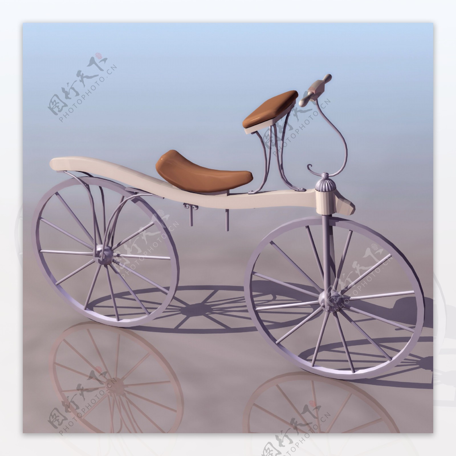 艺术古典自行车