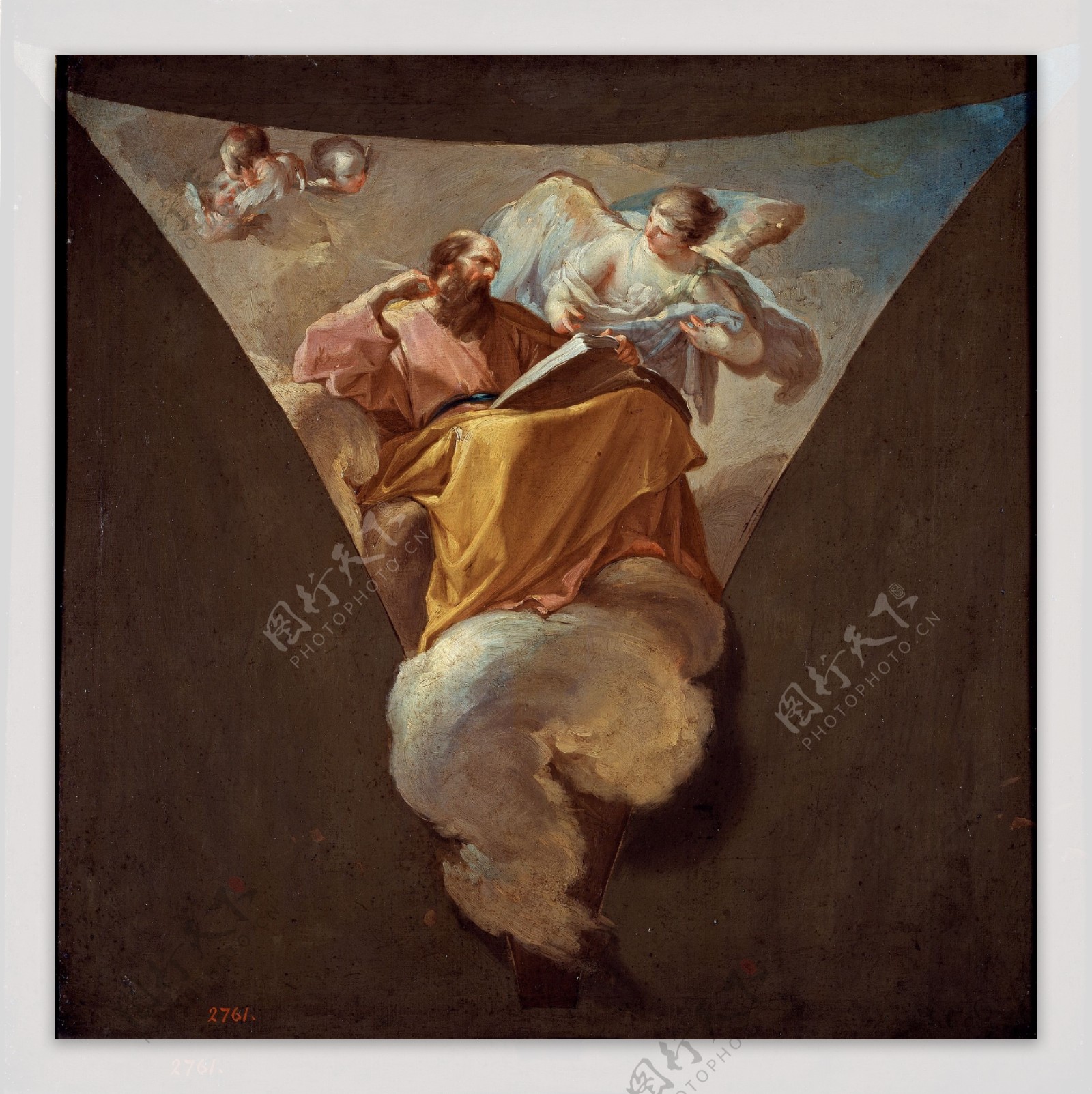 BayeuySubiasFranciscoSanMateo1771大师画家宗教绘画教会油画人物肖像油画装饰画