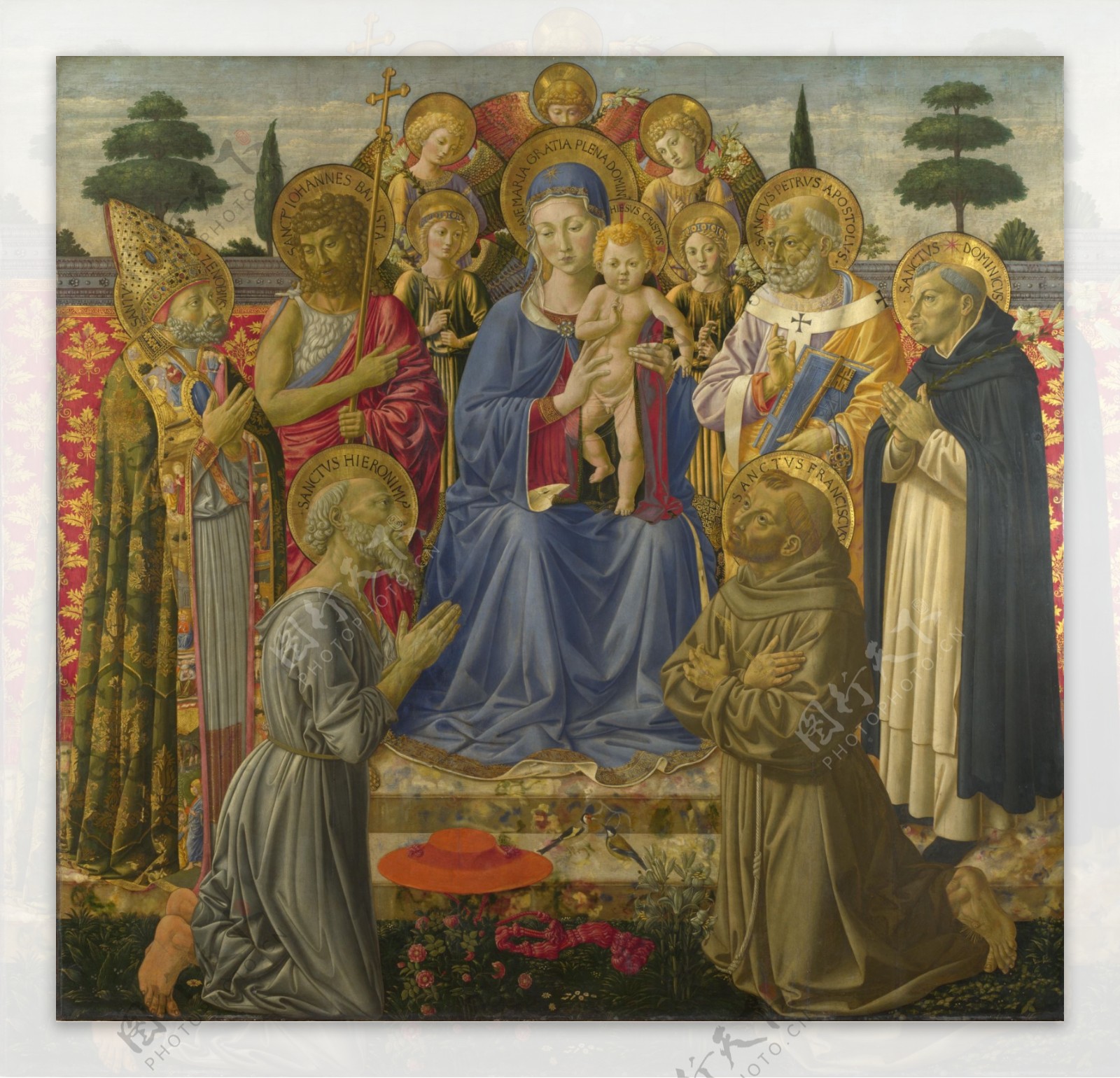 1577659高清西方古典人物宗教人物神话人物巴洛克艺术油画装饰画