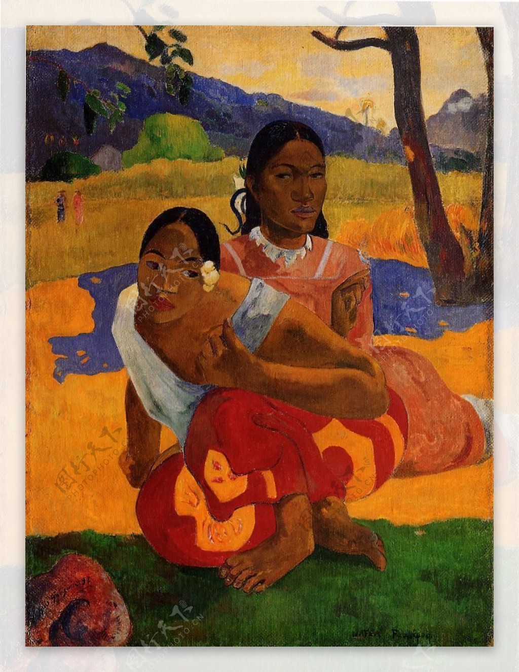 PaulGauguin0008法国画家保罗高更paulgauguin后印象主义风景人物田园自然静物油画装饰画