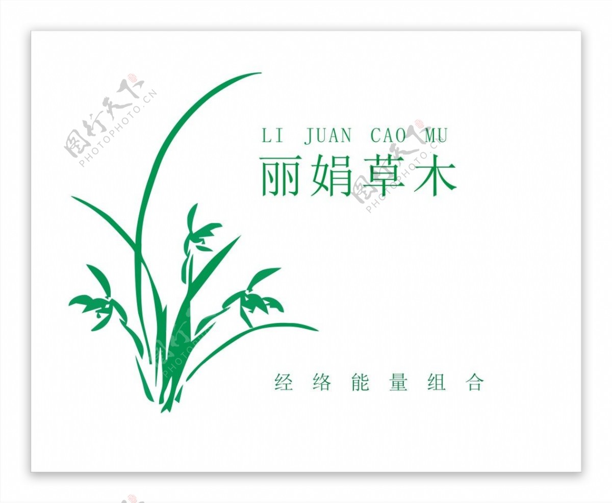 草本丽娟logo