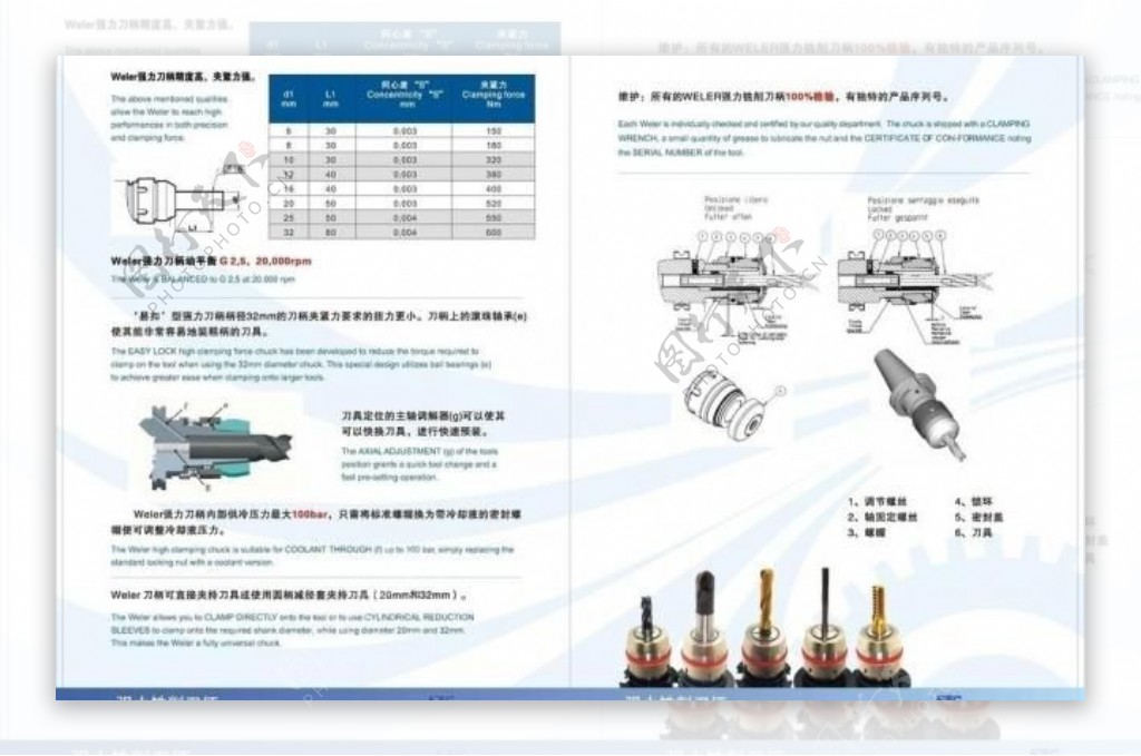 机械产品画册图片