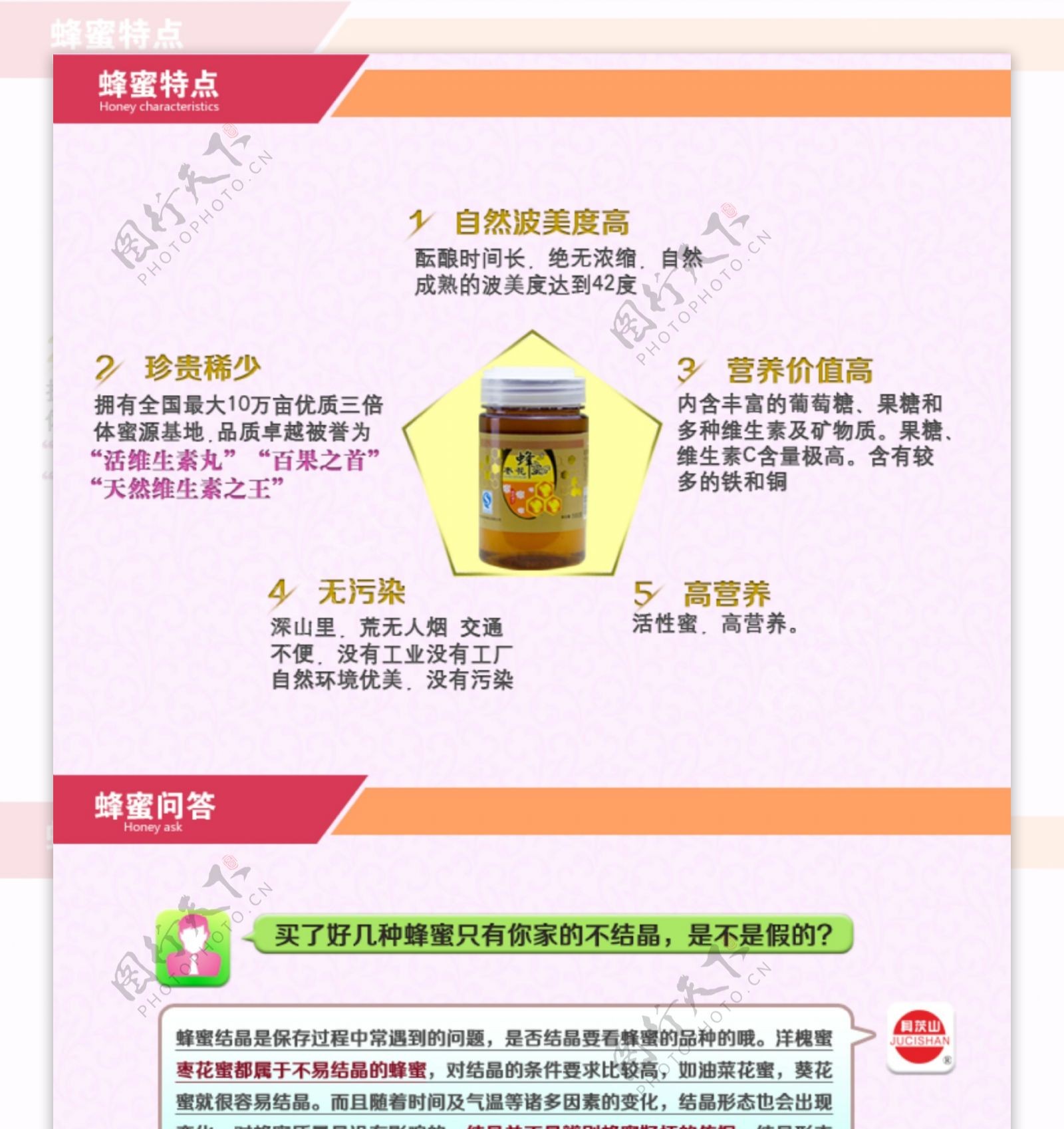 蜂蜜详情页下载