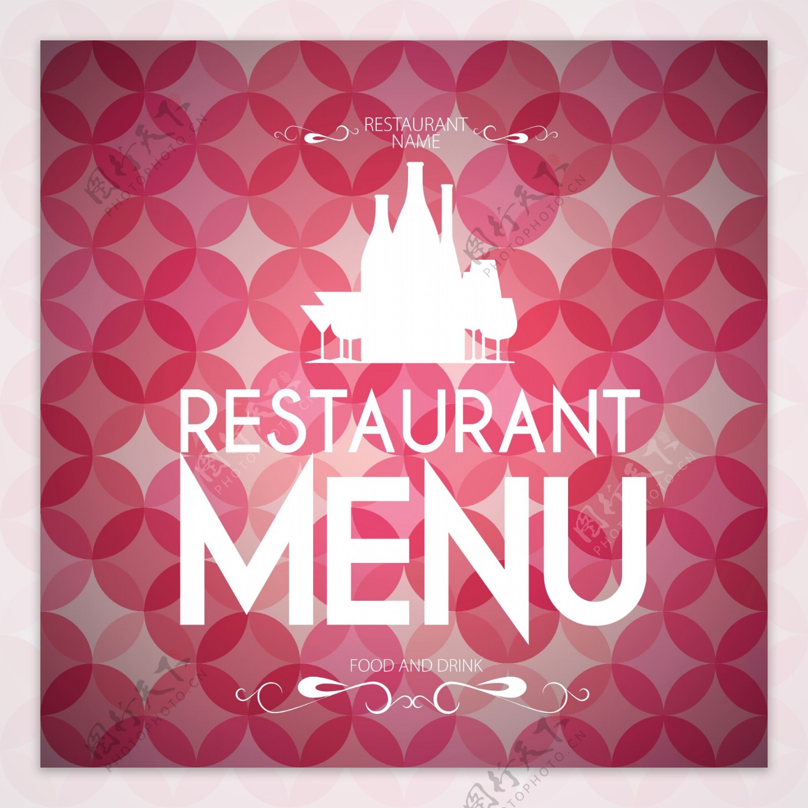餐厅菜单海报