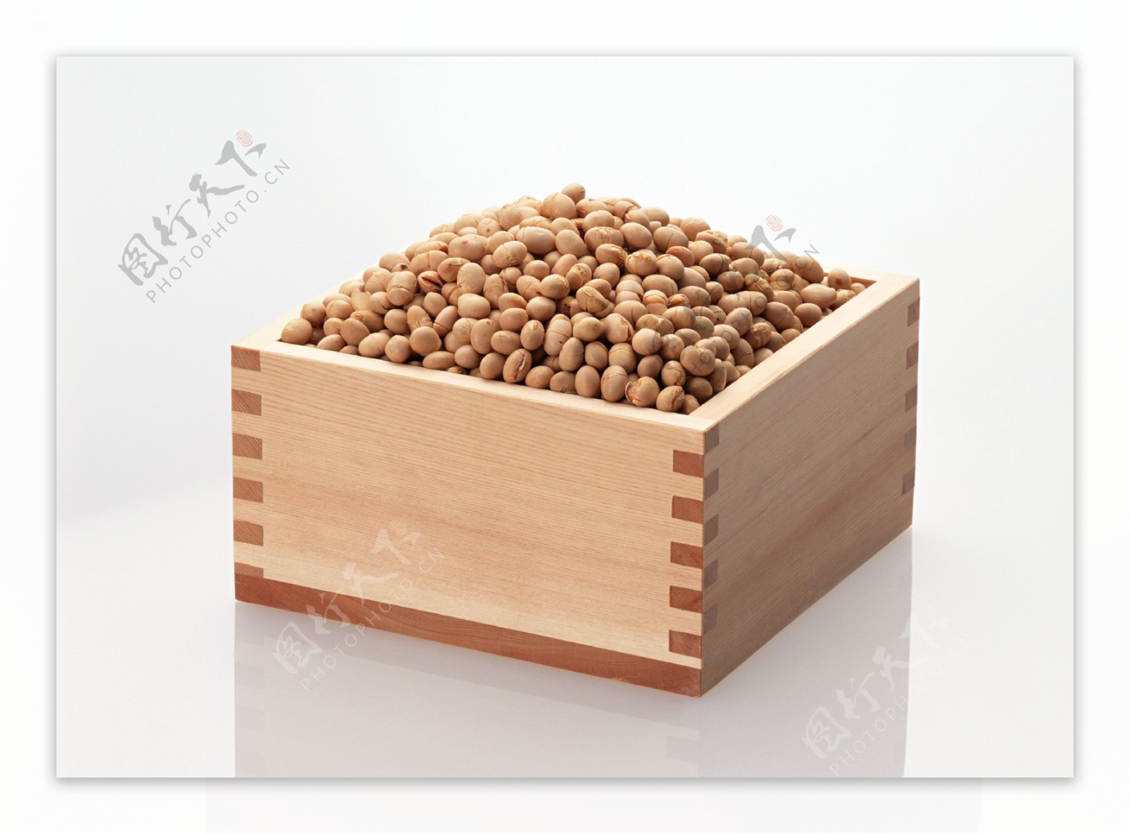 岛国节日美食豆子木箱