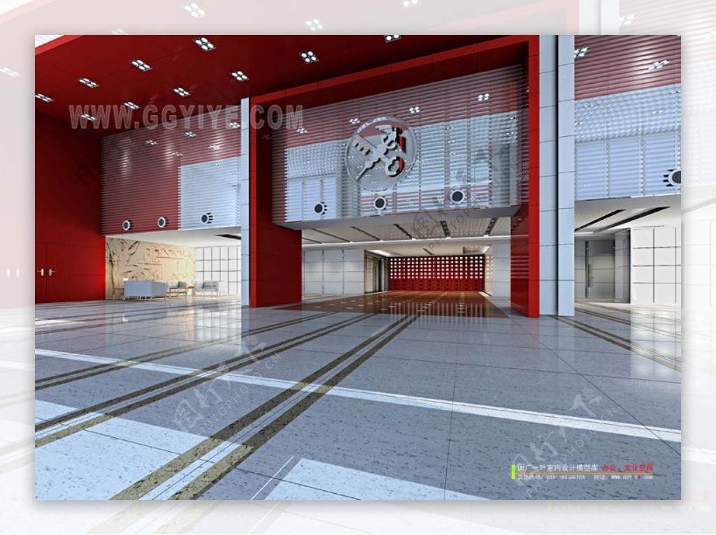 3D室内体育场馆模型