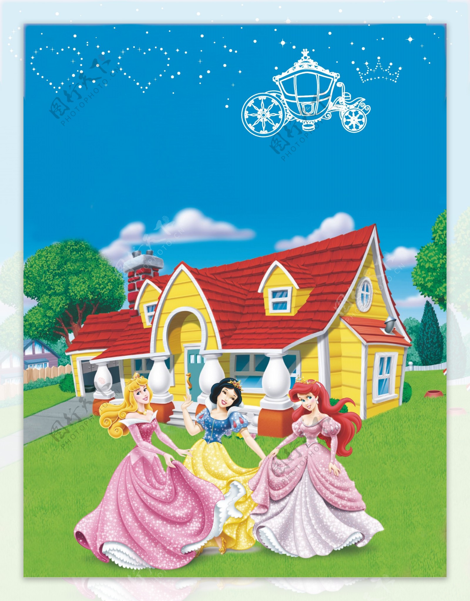 精品迪士尼公主封面图片