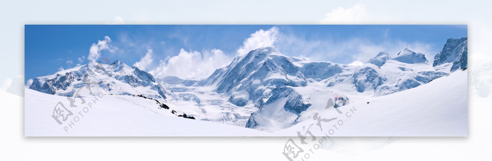 高清雪山图片