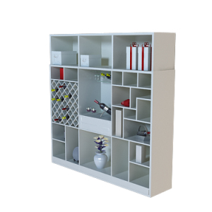 3D酒柜模型