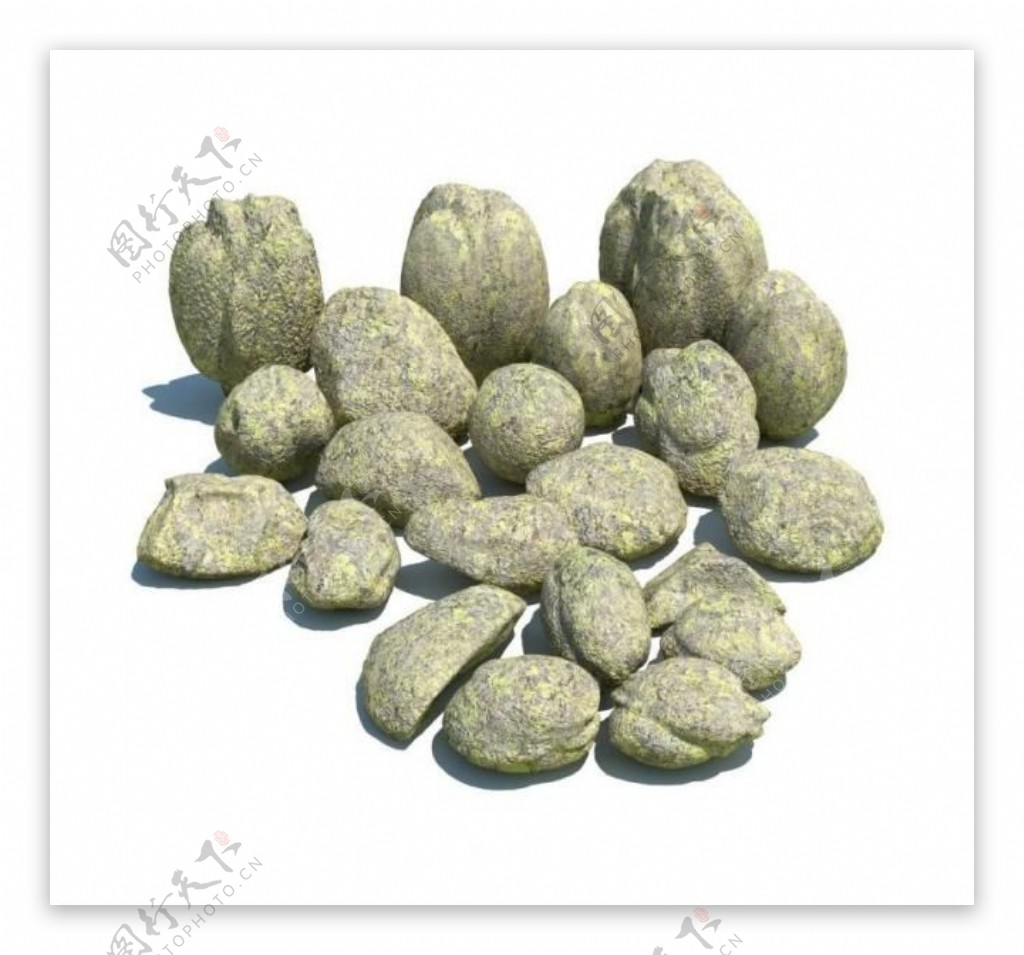 石头石头模型图片
