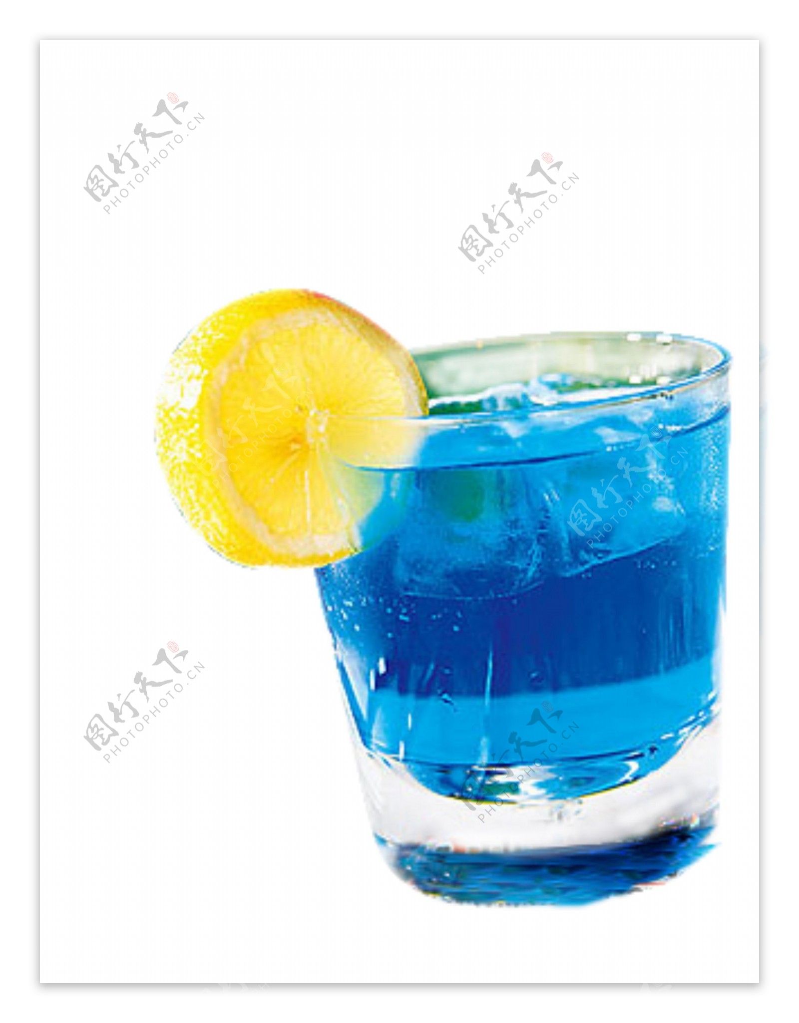 蓝色鸡尾酒杯摄影图片-蓝色鸡尾酒杯摄影作品-千库网