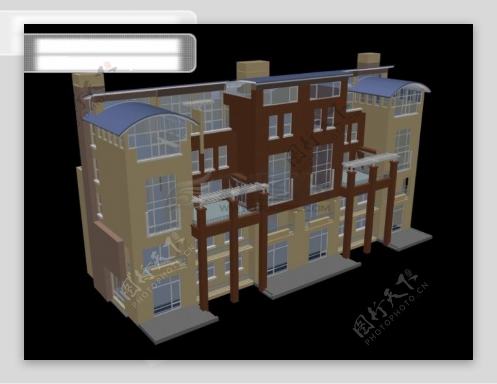 3d会所建筑