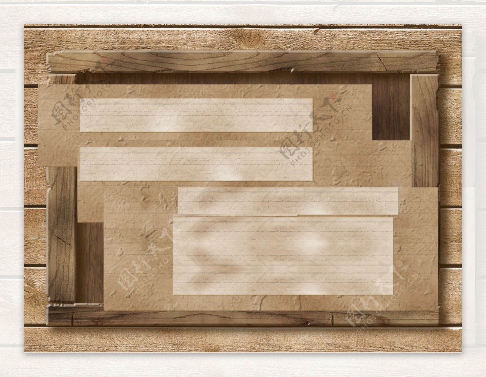 木质相框合层图片