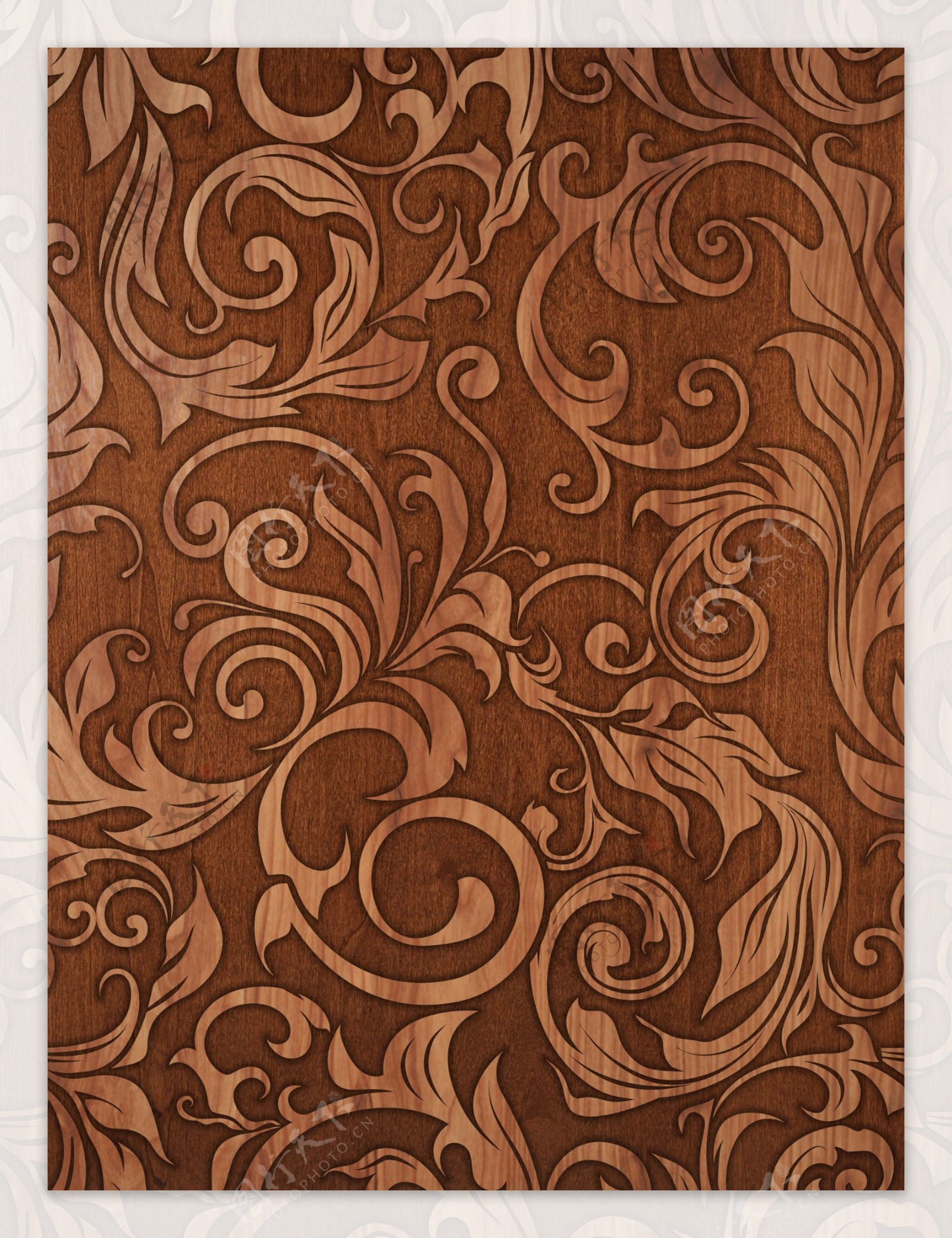 欧式花纹木板木纹图片