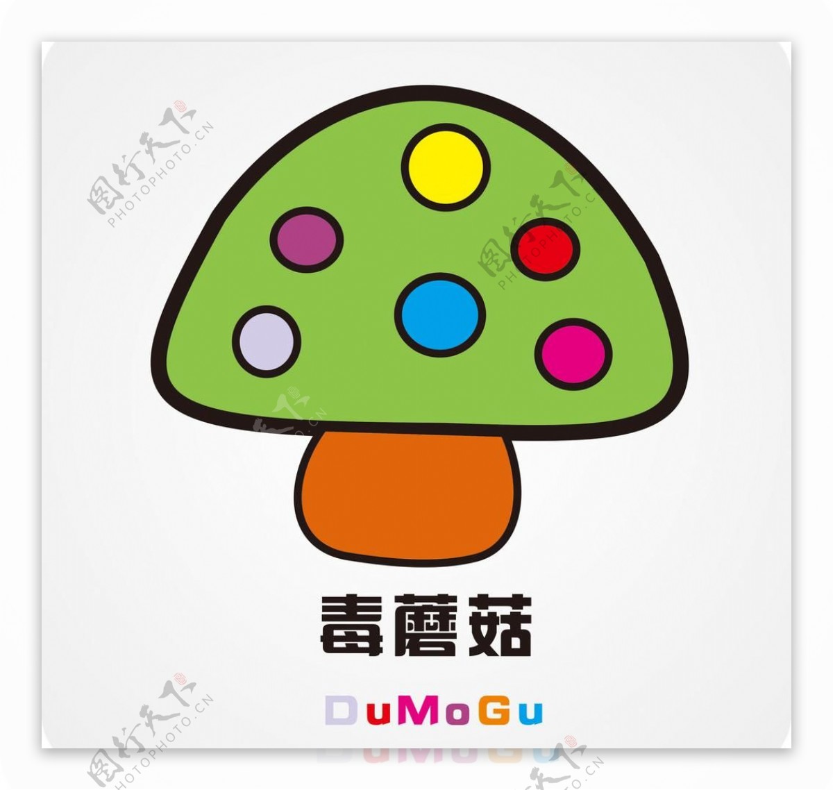 毒蘑菇logo图片