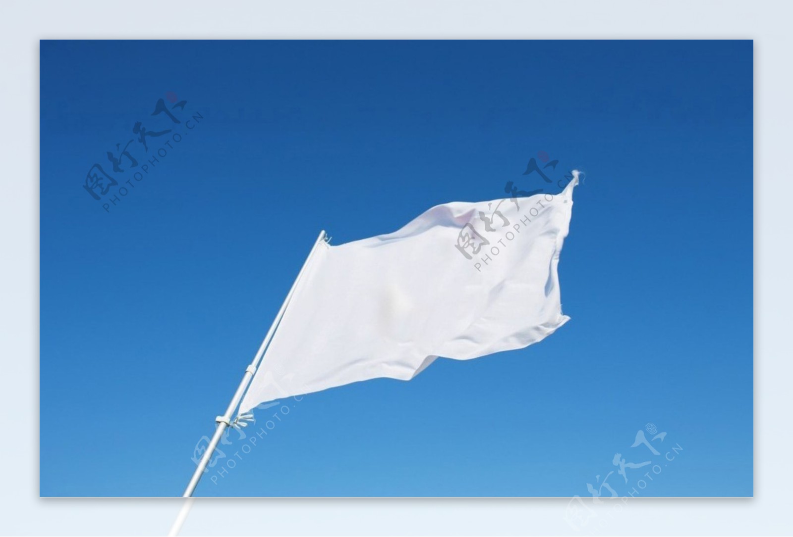 空白旗帜logo展示背景