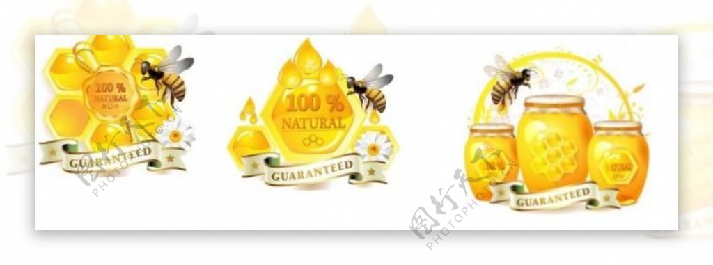蜂蜜标志蜂蜜包装图标logo图片