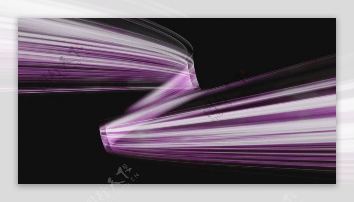 紫色彩带视频素材