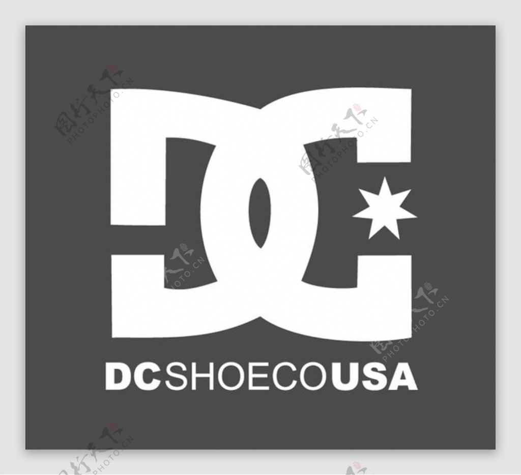 DCShoecoUSAlogo设计欣赏DCShoecoUSA运动赛事LOGO下载标志设计欣赏