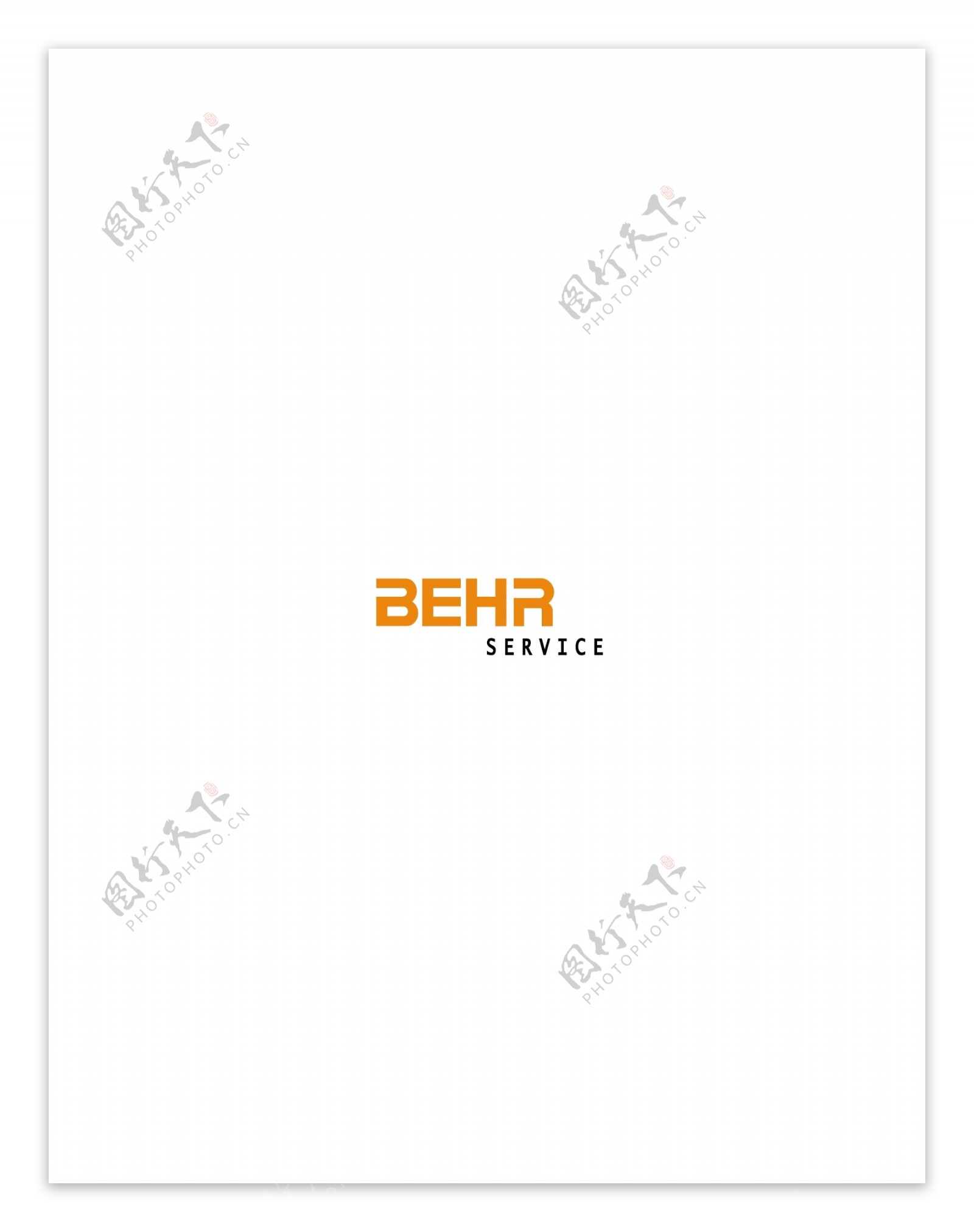 BehrServicelogo设计欣赏BehrService汽车标志图下载标志设计欣赏