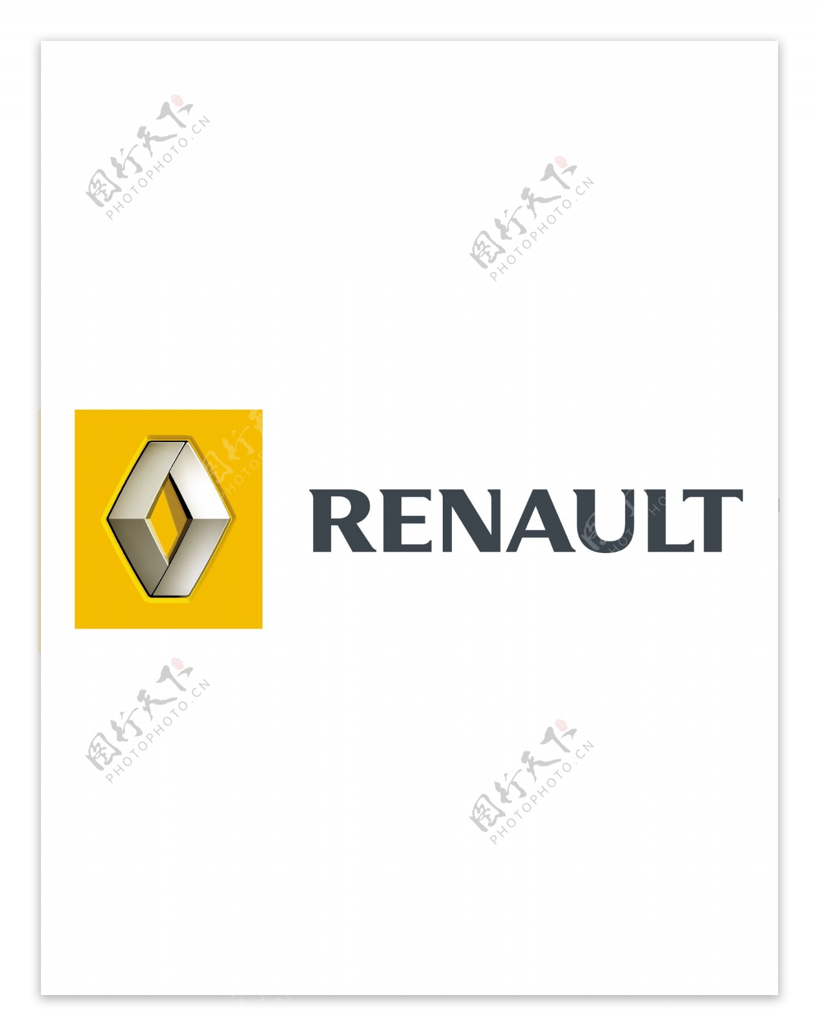 Renaultlogo设计欣赏Renault名车logo欣赏下载标志设计欣赏