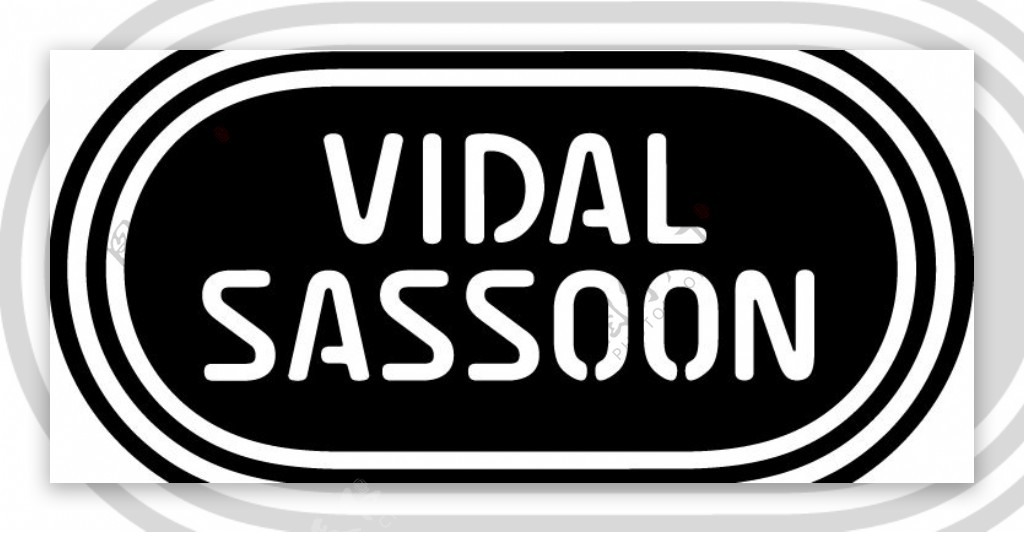 VidalSassoonlogo设计欣赏沙宣标志设计欣赏