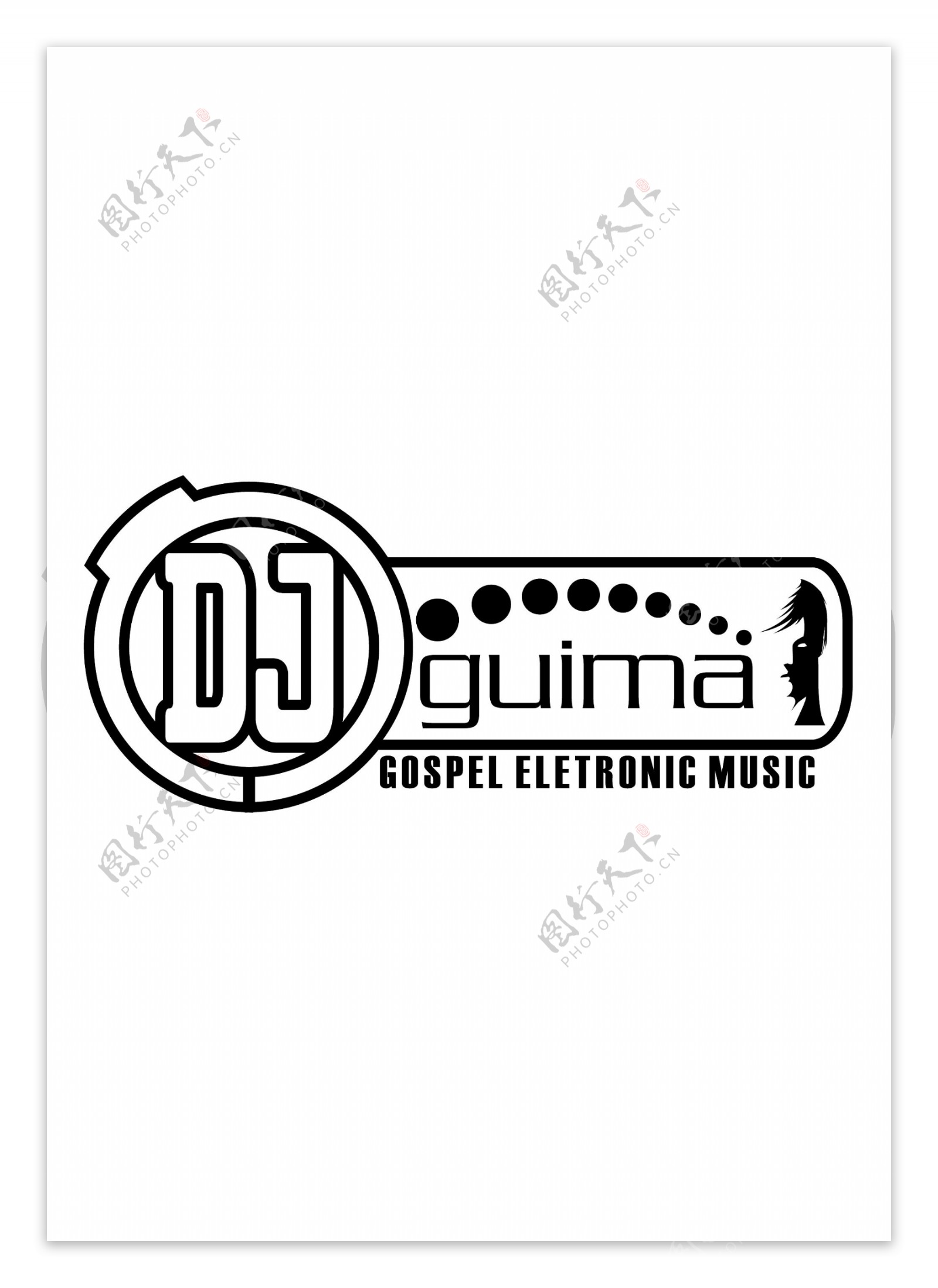 DJGuima2logo设计欣赏DJGuima2摇滚乐队标志下载标志设计欣赏