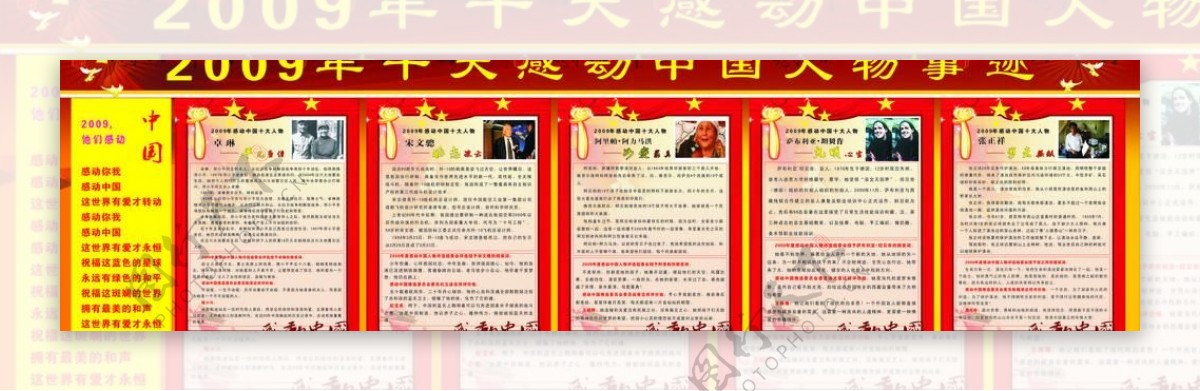 2009年十大感动中国人物事迹图片