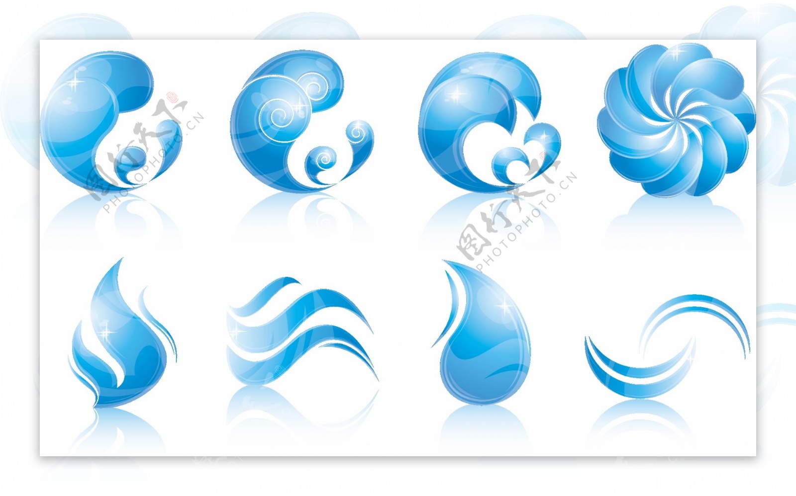 水珠水滴logo图片