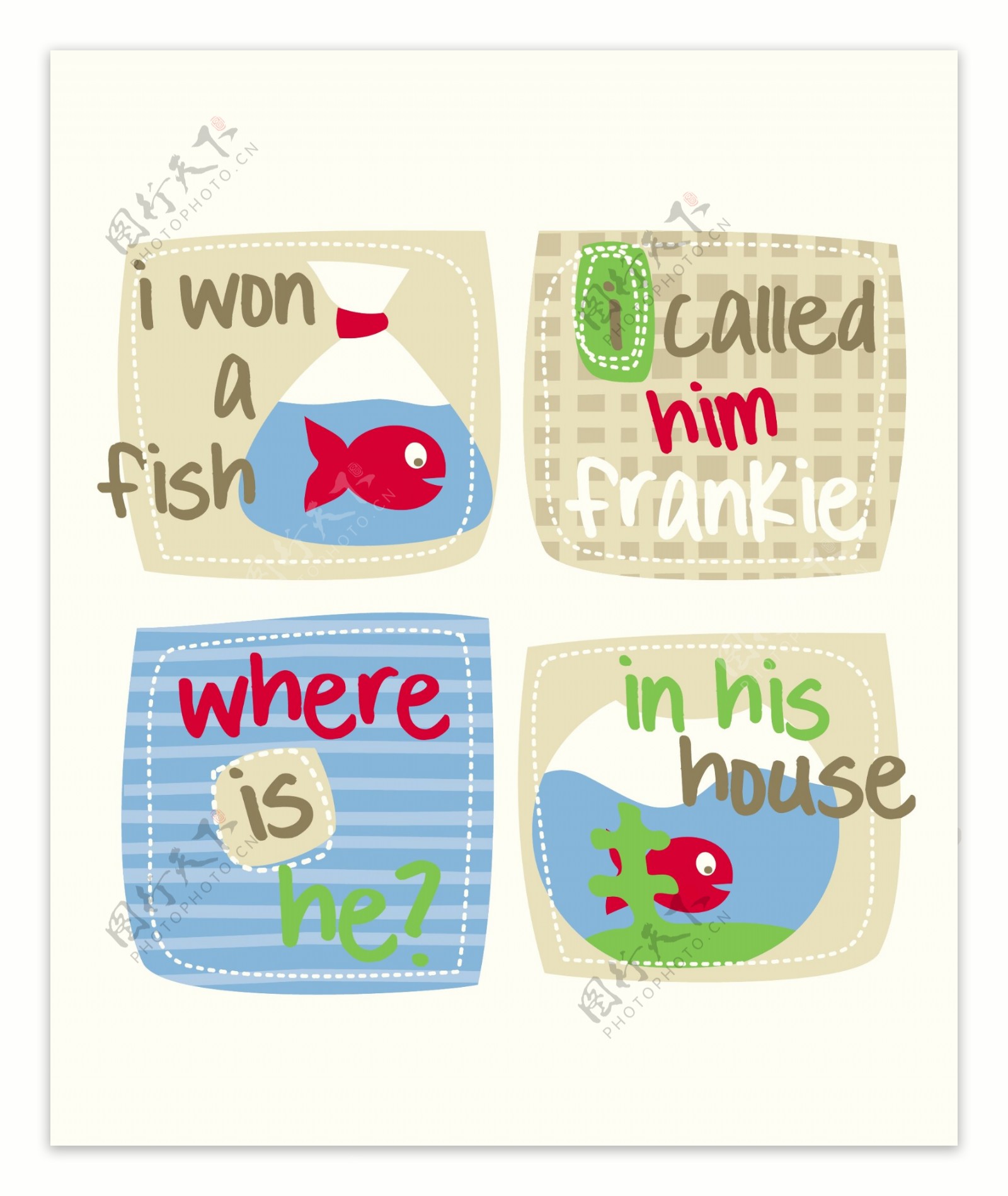 小鱼设计图片