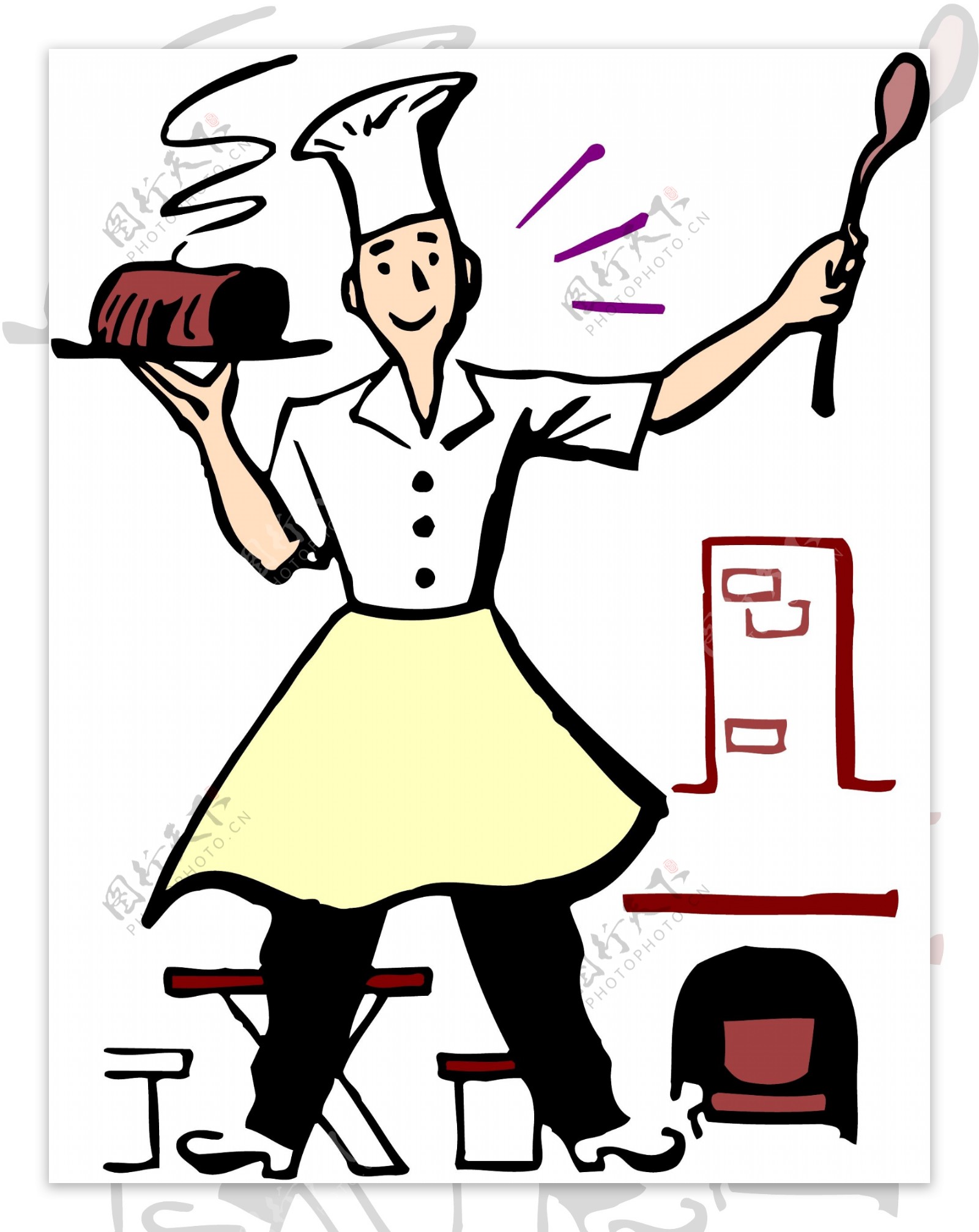 厨师卡通漫画人物素材人物矢量图人物矢量图下载矢量图片矢量图下载矢量图库厨师