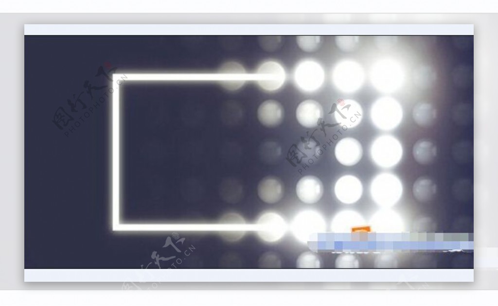 超炫LED灯光视频背景AE模板