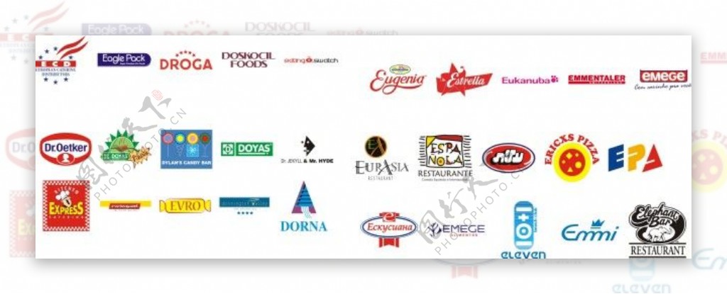 食品行业logo矢量图免费下载
