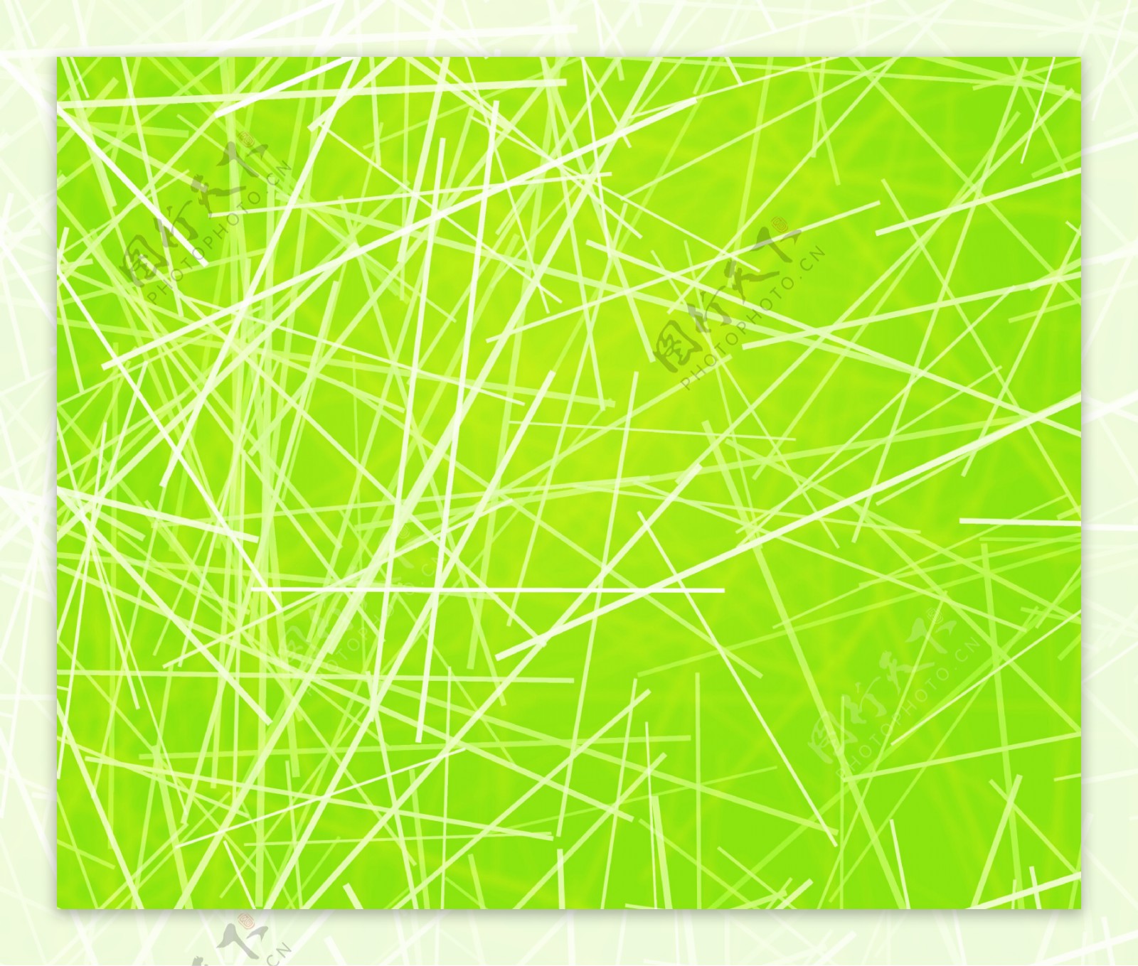 绿色的抽象线条纹理