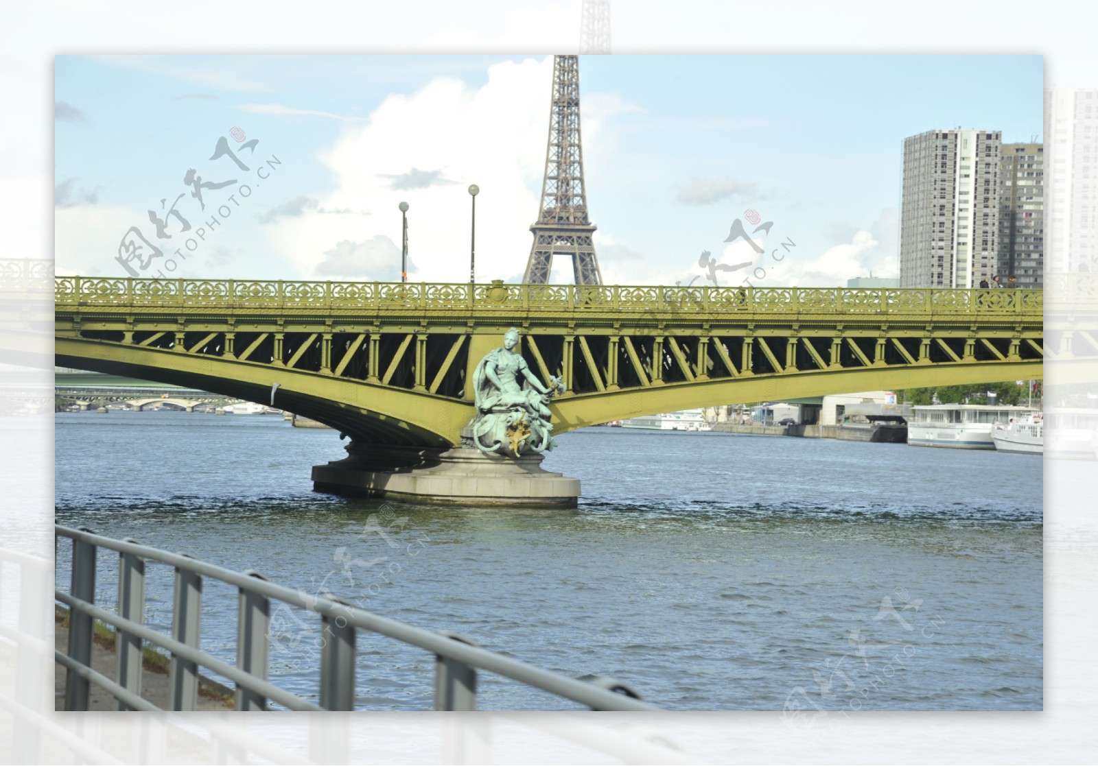 欧式建筑桥图片