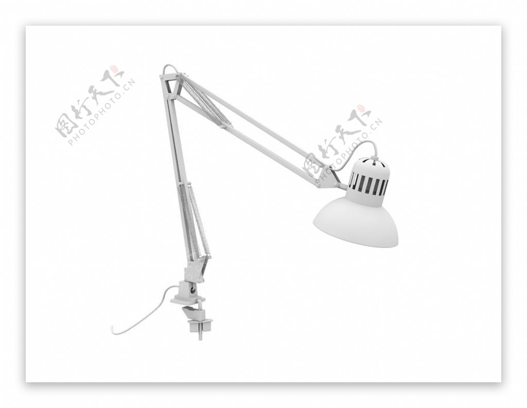 1款台灯的模型图片